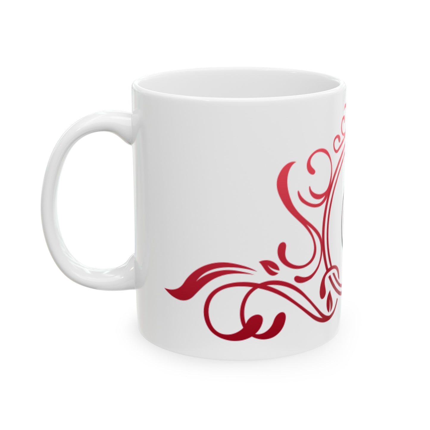 Crimson Crest Mug, (11oz, 15oz)