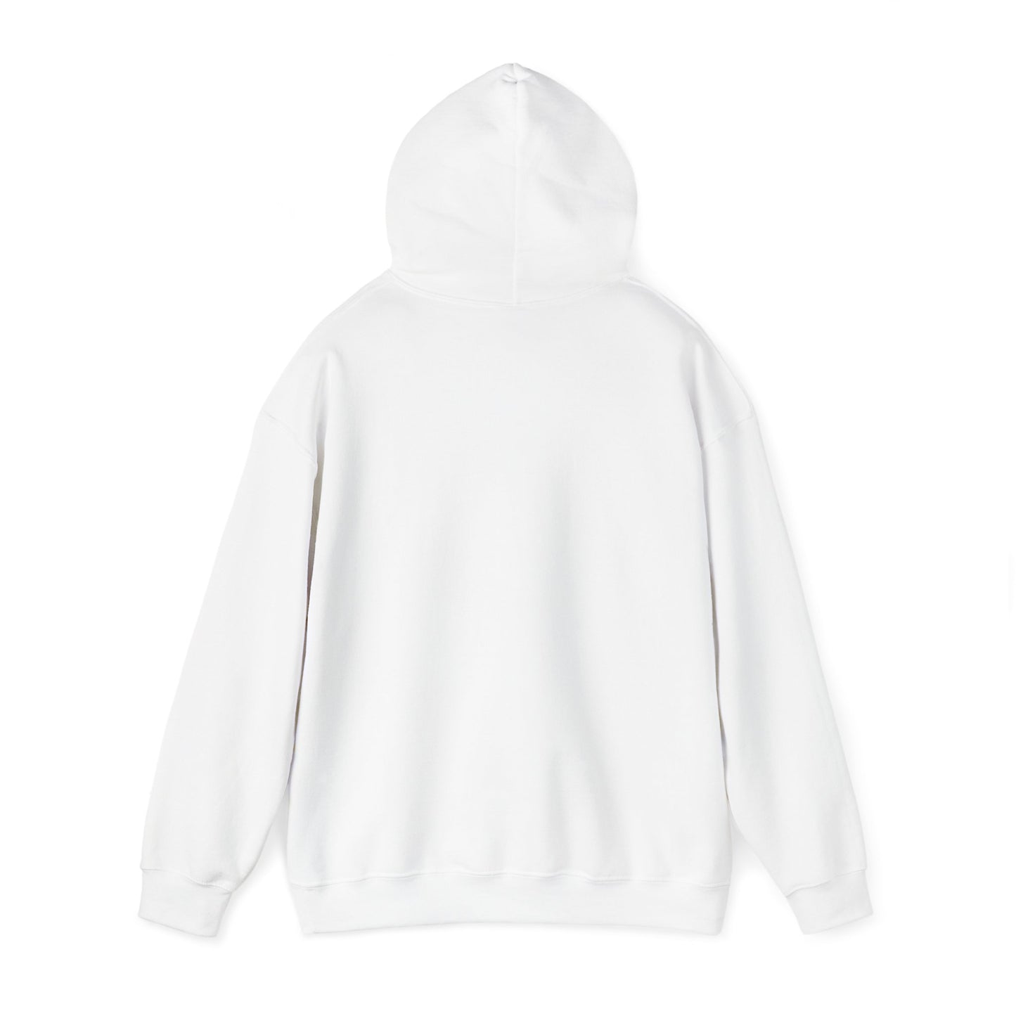 Crimson Crest white hoodie