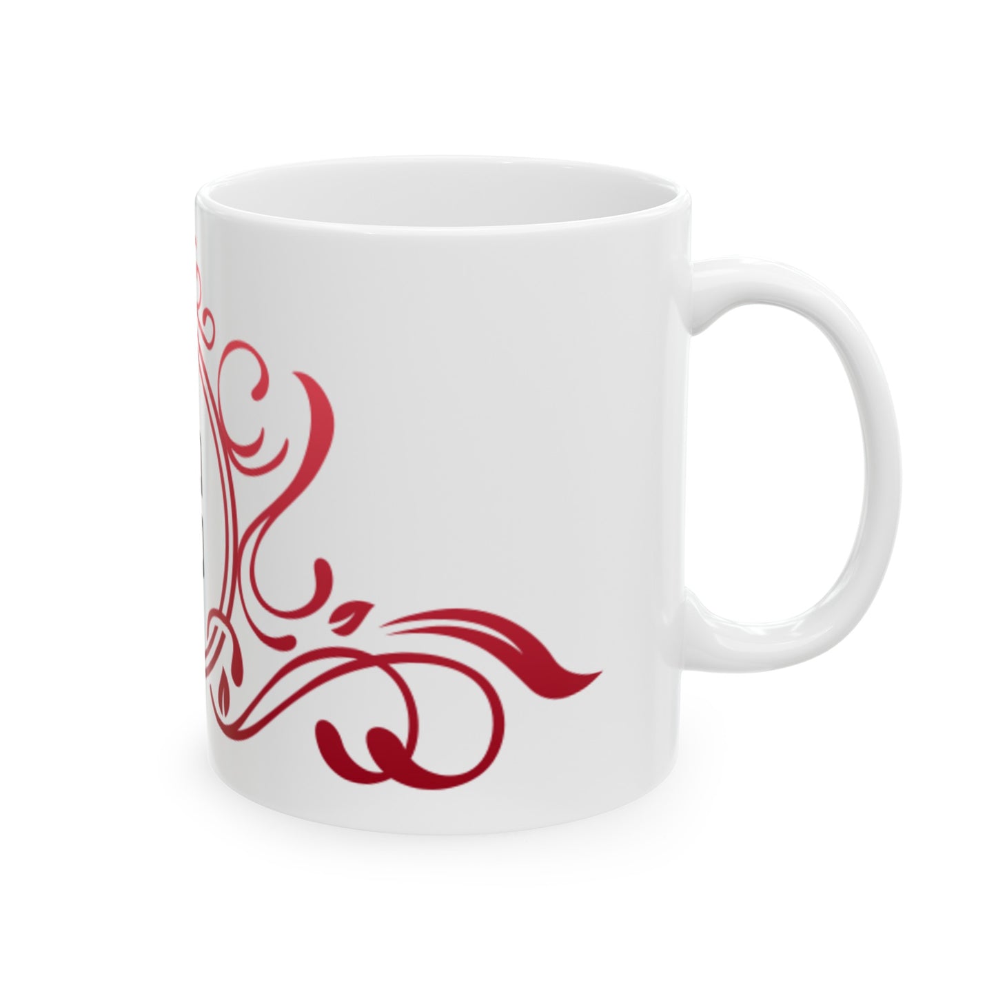 Crimson Crest Mug, (11oz, 15oz)