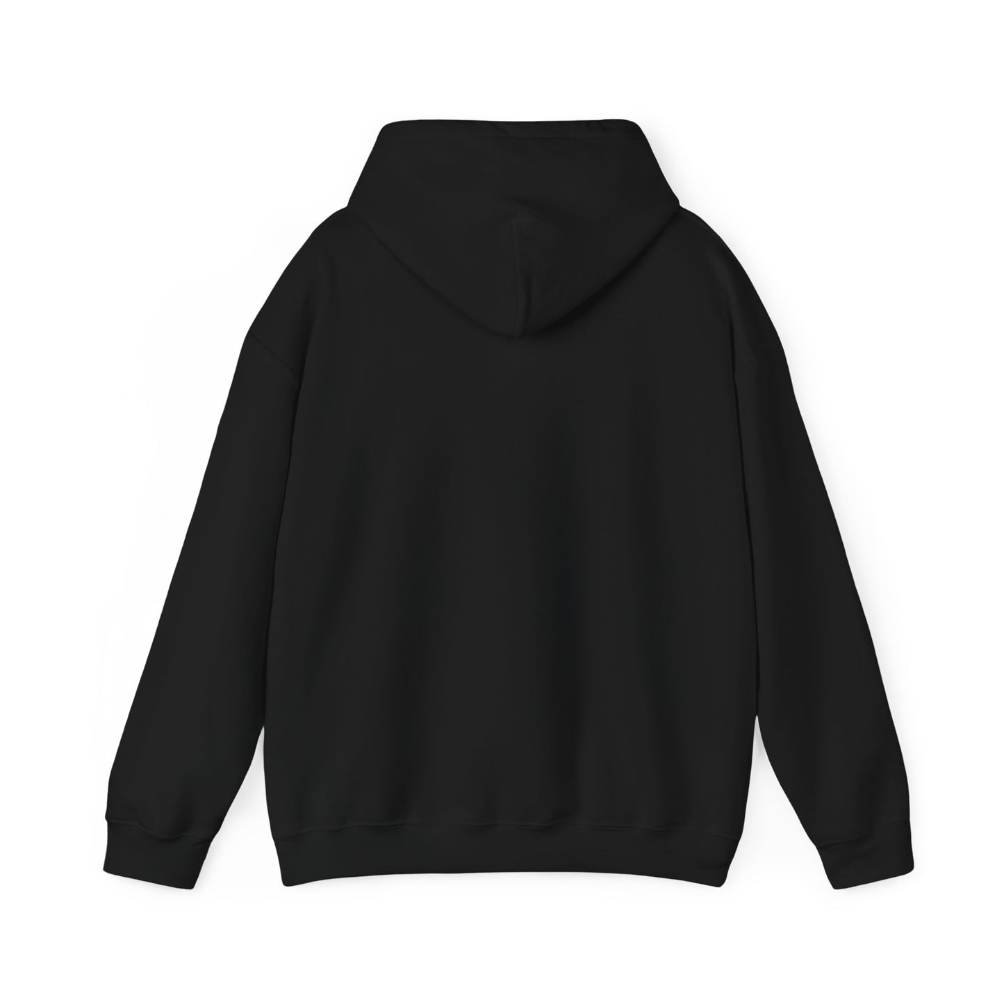 Crimson Crest black hoodie