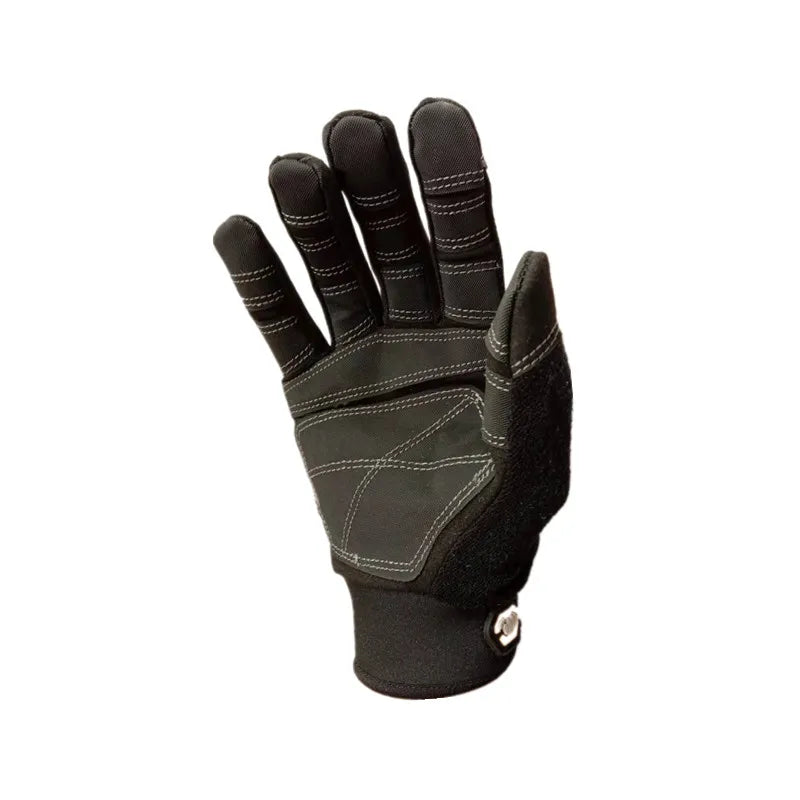 Genuine Safety Performace Extra Durable Puncture Resistance Non-slip Working Gloves(Small/Medium/Large/XL/XXL/XXXL,black).