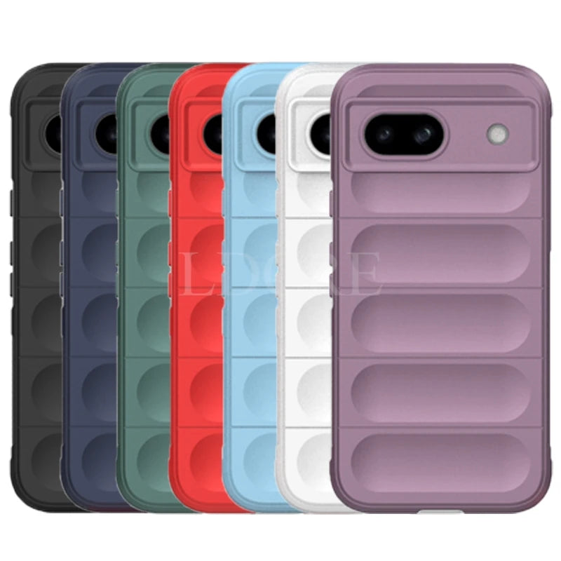 For Google Pixel 8A Case Silicone Cover Pixel 8A 8 Pro 7 Pro 7A Cover Shockproof Rubber Phone Protector Google Pixel 8A Case