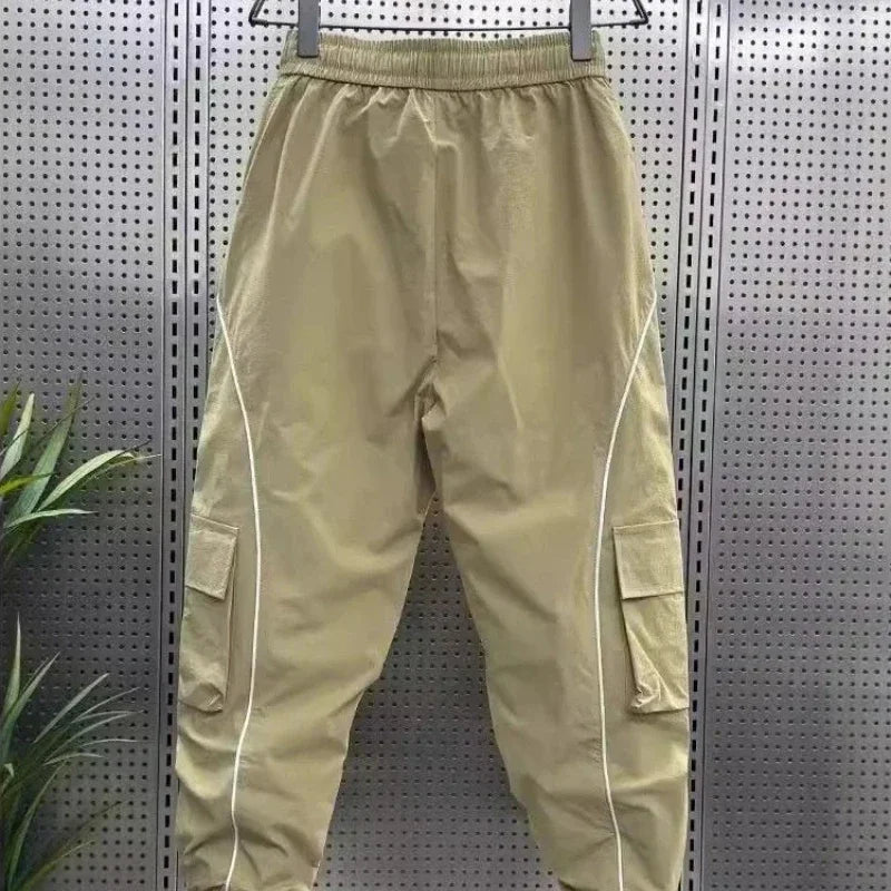 New In Harem Cargo Pants for Men Korean Style Trousers Man Long Fashion Street Harajuku Designer High Quality Cheapest Techwear