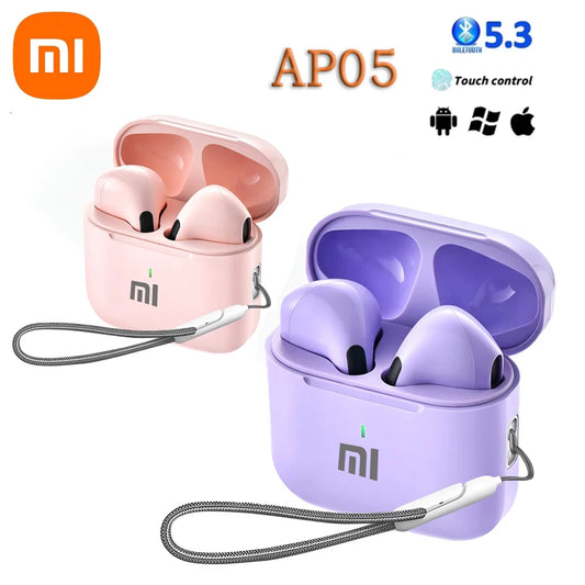 XIAOMI AP05 True Wireless Earphones Buds5 HIFI Stereo Bluetooth 5.3 Earphones Sports Earbuds with Microphone for Android IOS