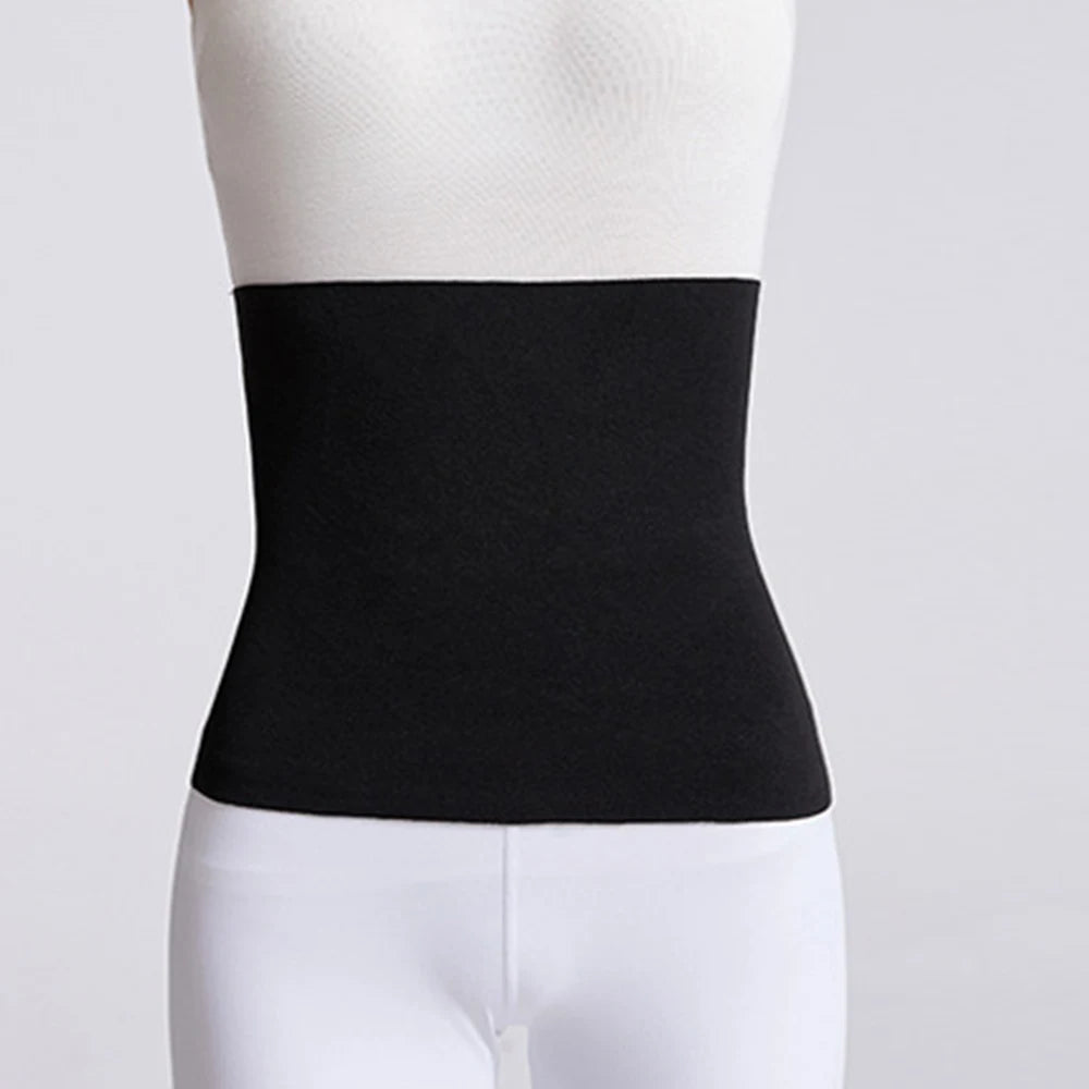 Winter Warm Thermal Waist Support Unisex Elastic Cotton Cloth Abdomen Back Pressure Warmer Inner Wear Belly Protector 2023 New