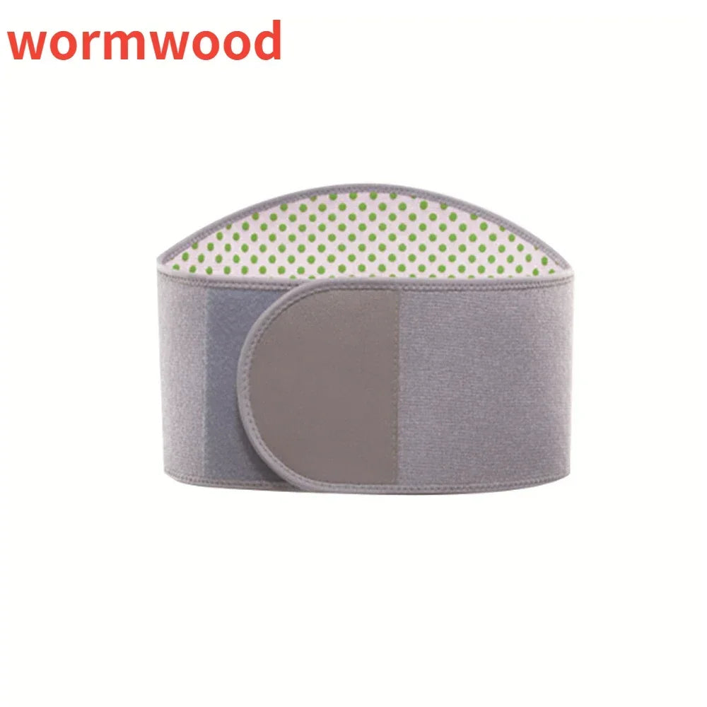 Wormwood FeverTherapy Waist Support Belt Self-Heating Lumbar Support Wrap Lower Back Brace Thin Soft Winter Binder Waistband