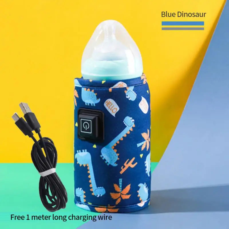 1pc Portable Bottle Warmer, Long-lasting Constant Temperature, With Three Different Temperature Modes ,Halloween, Thanksgiving,