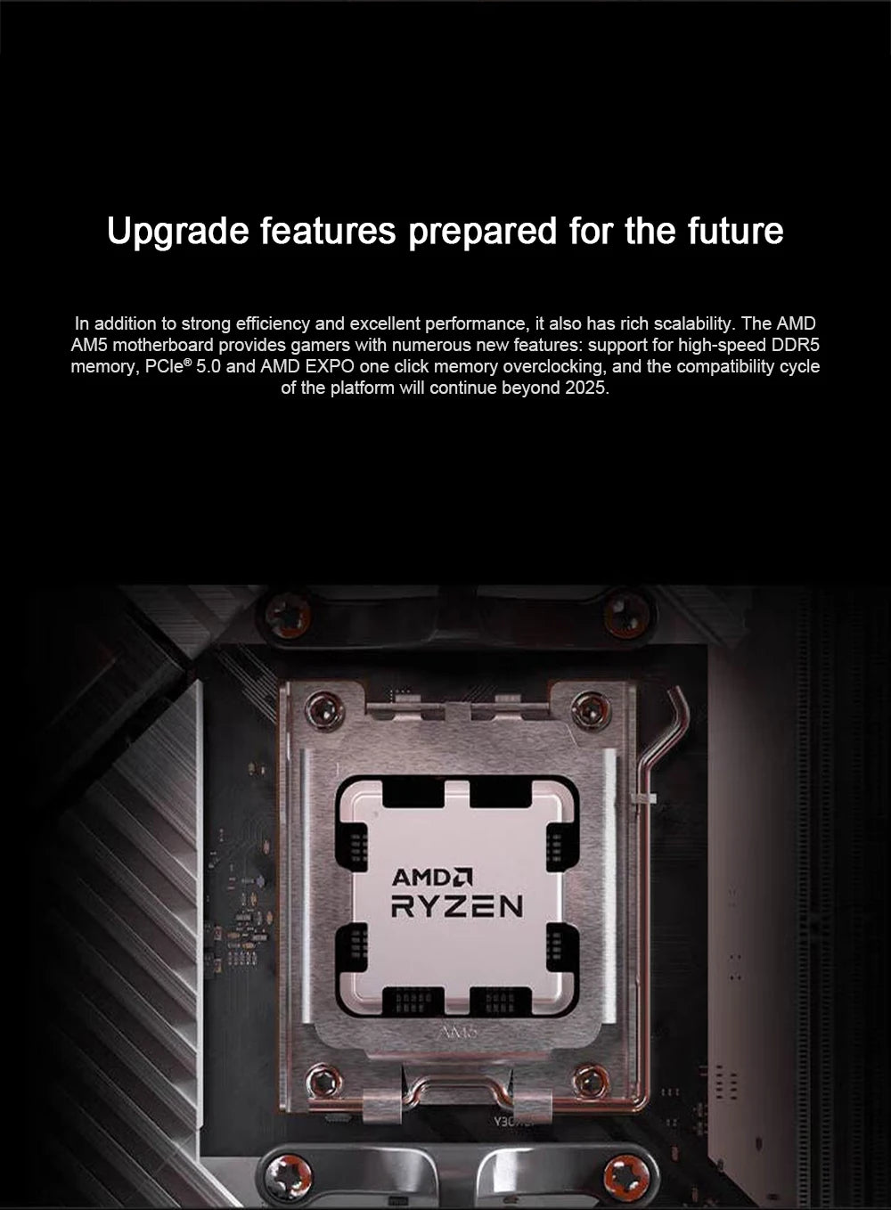 AMD Ryzen 7 7700 New R7 7700 8-Core 16-Thread 5.3GHz L3=32MB 5NM DDR5 CPU Integrated Graphics RDNA2 2CU Socket AM5 but no fan