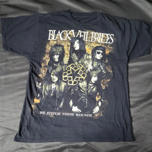 *Read* Black Veil Brides Vintage Rock T Shirt We Stitch These Wounds Andy Band