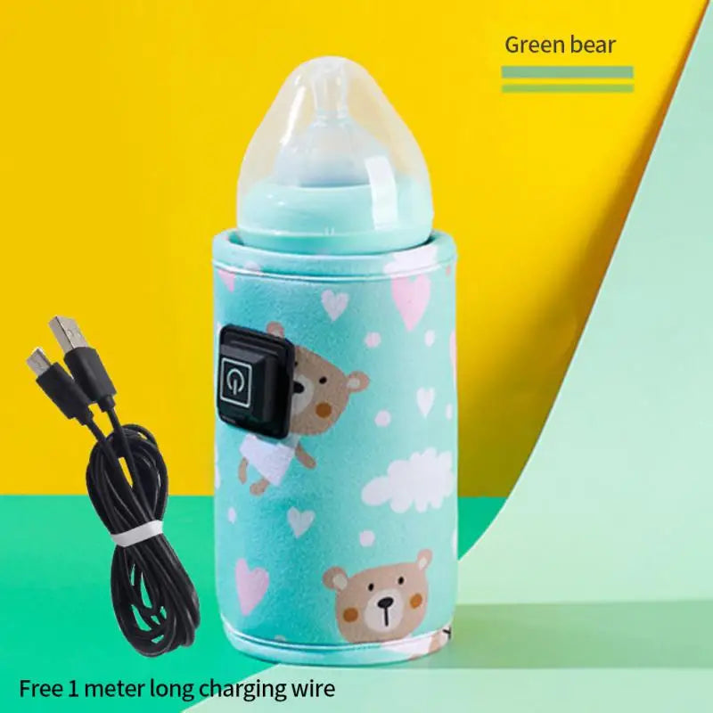 1pc Portable Bottle Warmer, Long-lasting Constant Temperature, With Three Different Temperature Modes ,Halloween, Thanksgiving,