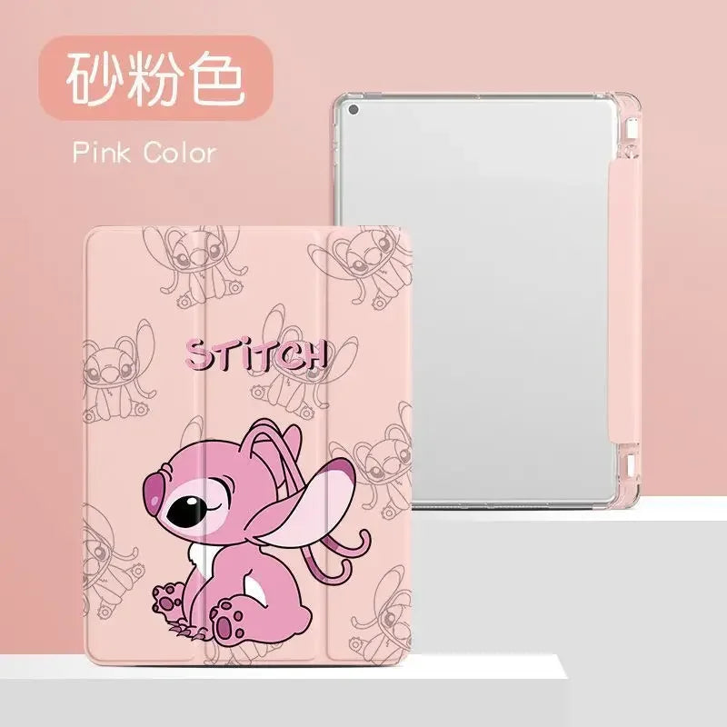 Stitch Tablet Case for Huawei MediaPad T5 T3 9.6 M5 Lite 10.1 Stand Cover for Huawei MediaPad T5 10.1 Tablet Funda With Pen Slot