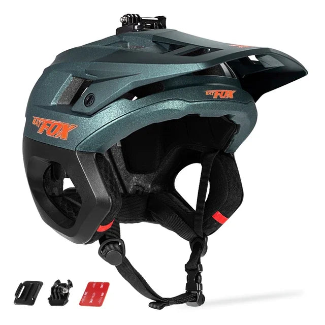 BATFOX bike helmet cycling dh mtb Integrally-molded helmet road mountain safely hat men racing riding casco ciclismo helmets