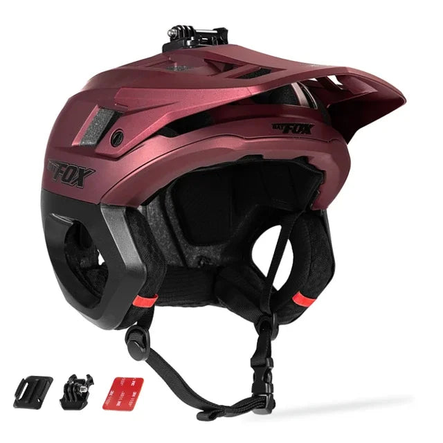 BATFOX bike helmet cycling dh mtb Integrally-molded helmet road mountain safely hat men racing riding casco ciclismo helmets