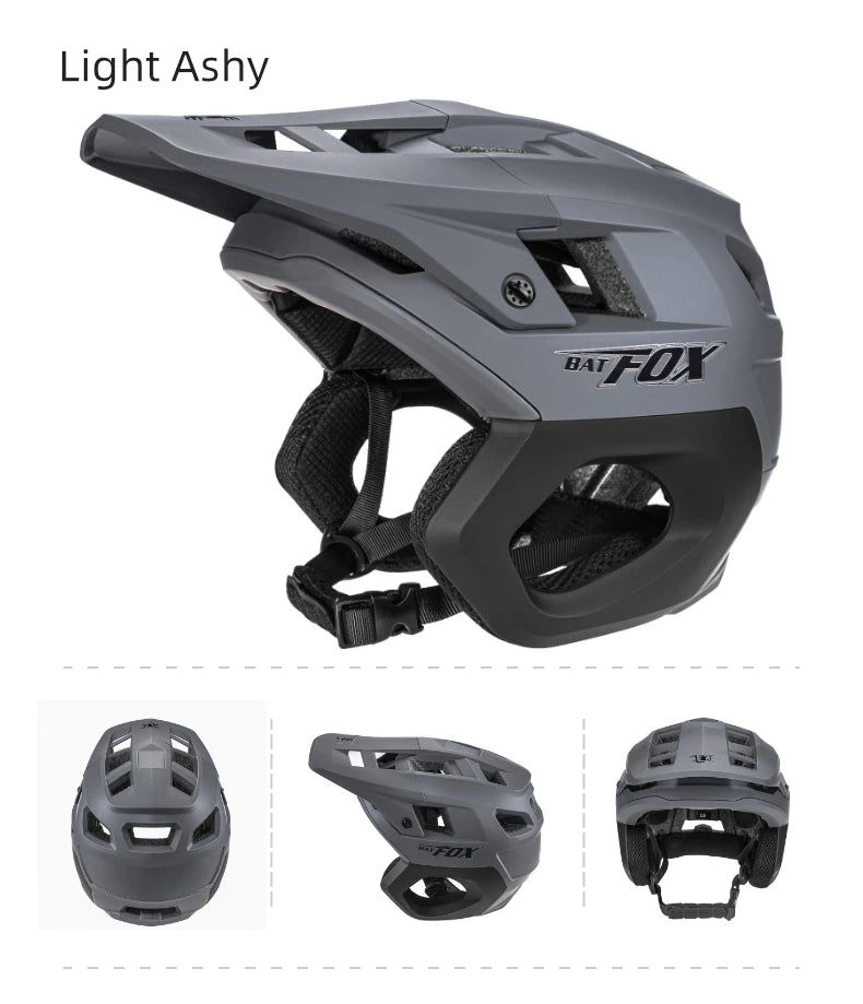 BATFOX bike helmet cycling dh mtb Integrally-molded helmet road mountain safely hat men racing riding casco ciclismo helmets