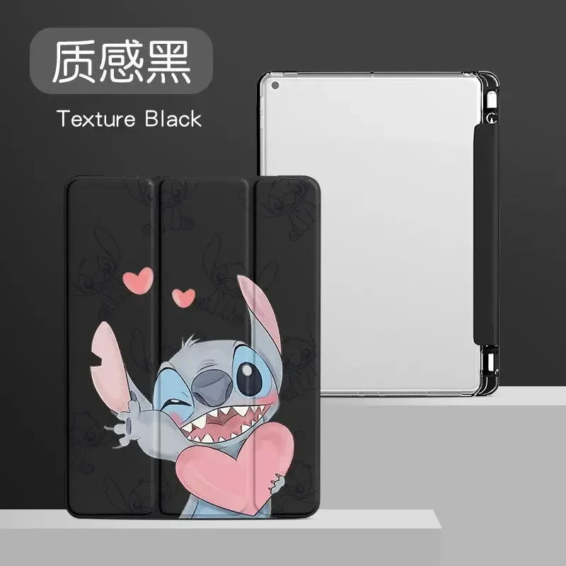 Stitch Tablet Case for Huawei MediaPad T5 T3 9.6 M5 Lite 10.1 Stand Cover for Huawei MediaPad T5 10.1 Tablet Funda With Pen Slot