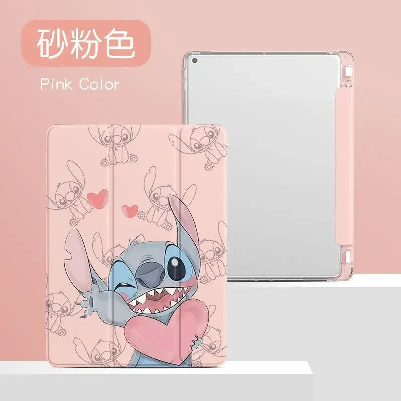 Stitch Tablet Case for Huawei MediaPad T5 T3 9.6 M5 Lite 10.1 Stand Cover for Huawei MediaPad T5 10.1 Tablet Funda With Pen Slot