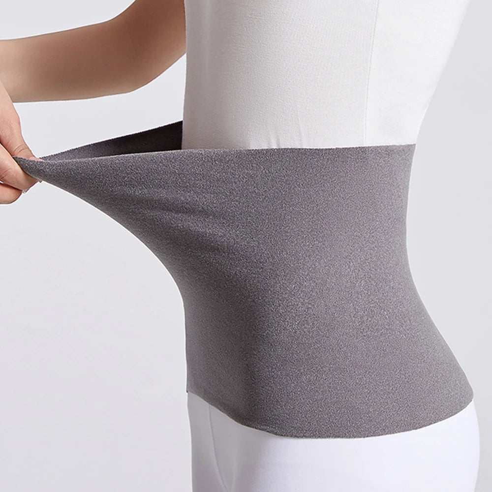 Winter Warm Thermal Waist Support Unisex Elastic Cotton Cloth Abdomen Back Pressure Warmer Inner Wear Belly Protector 2023 New