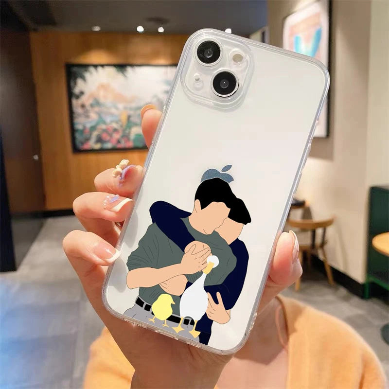 Friends TV Show Central Perk Luxury Transparent Soft Phone Case For iPhone 15 14 13 12 11 Pro Max XS X XR 7 8 Plus Cover Fundas