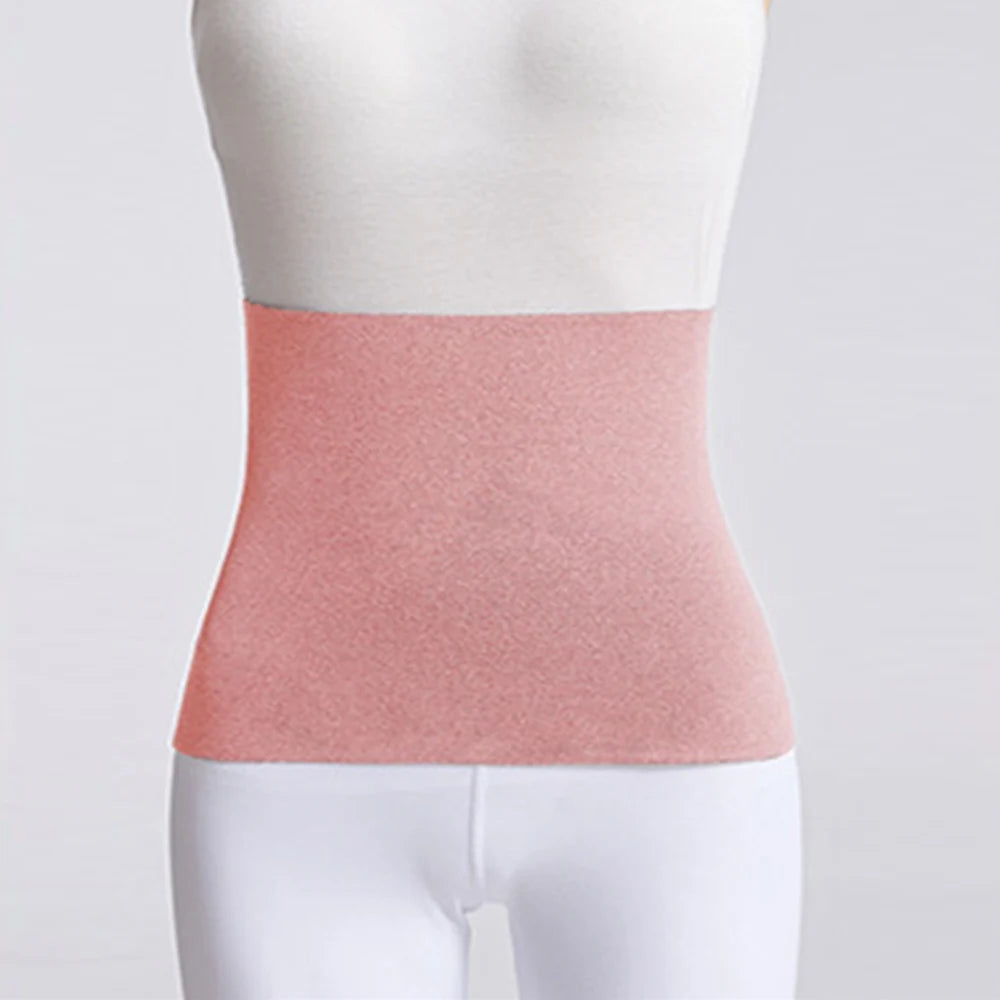 Winter Warm Thermal Waist Support Unisex Elastic Cotton Cloth Abdomen Back Pressure Warmer Inner Wear Belly Protector 2023 New