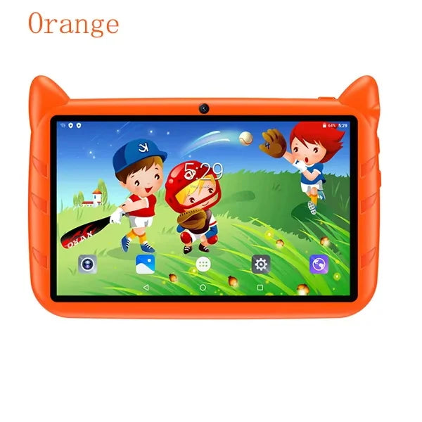 New 7.0-inch 5G WiFi Children's Gift Tablet with 4GB RAM and 64GB ROM Supports Bluetooth, Education, Gaming, Android 9.0