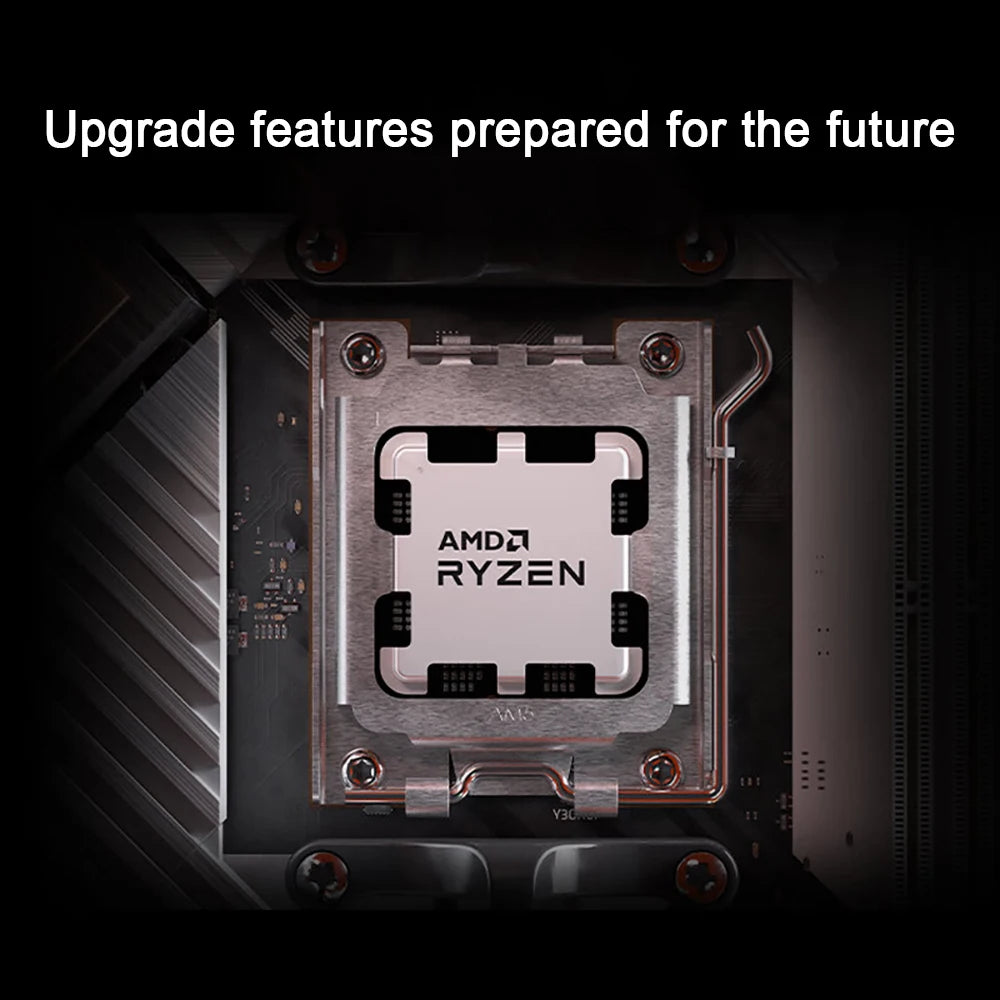 AMD Ryzen 7 7700 New R7 7700 8-Core 16-Thread 5.3GHz L3=32MB 5NM DDR5 CPU Integrated Graphics RDNA2 2CU Socket AM5 but no fan