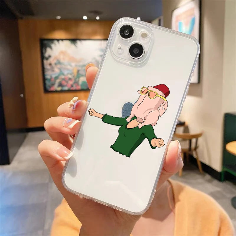 Friends TV Show Central Perk Luxury Transparent Soft Phone Case For iPhone 15 14 13 12 11 Pro Max XS X XR 7 8 Plus Cover Fundas