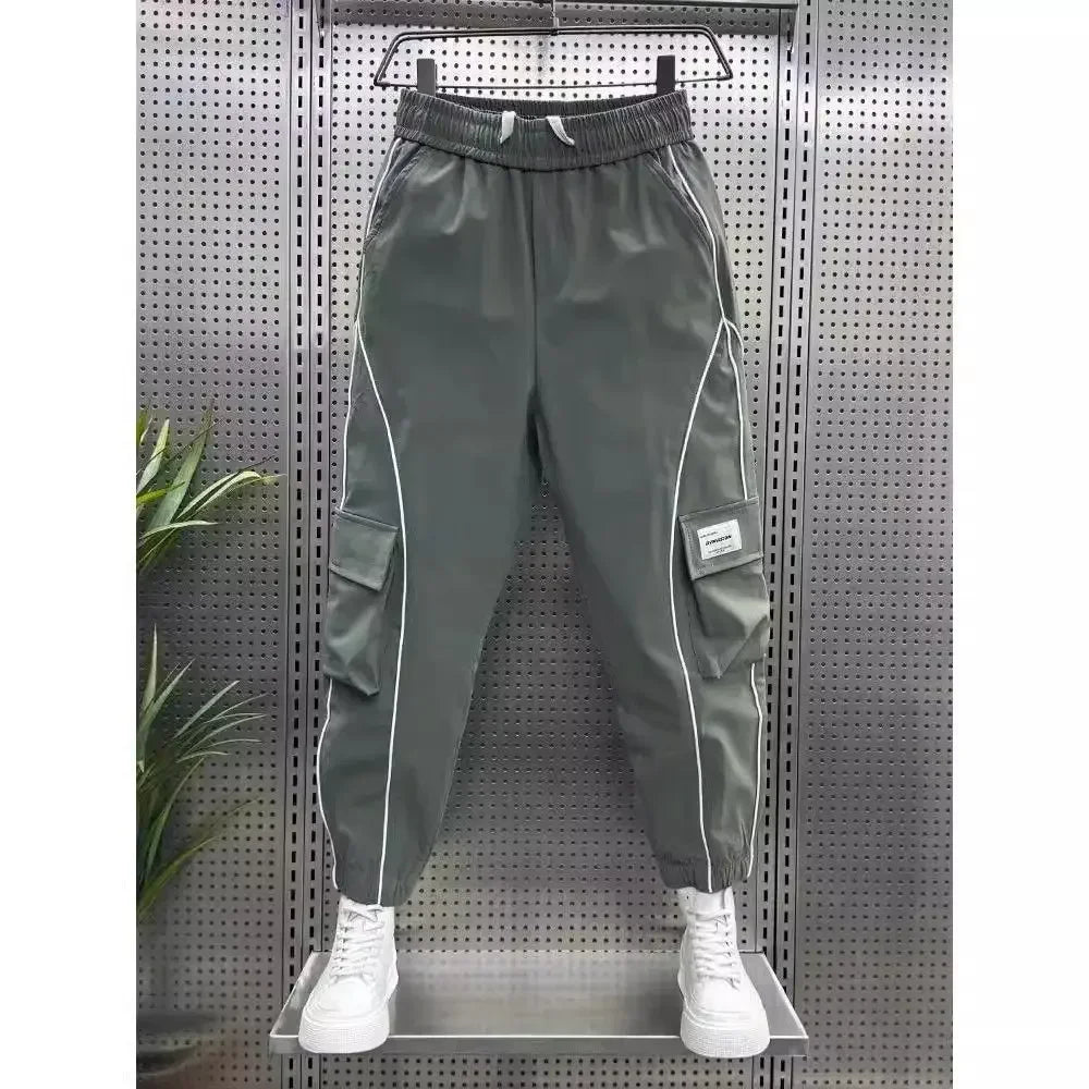 New In Harem Cargo Pants for Men Korean Style Trousers Man Long Fashion Street Harajuku Designer High Quality Cheapest Techwear